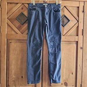 Manuel Ritz Junior Distressed Jeans Navy 14